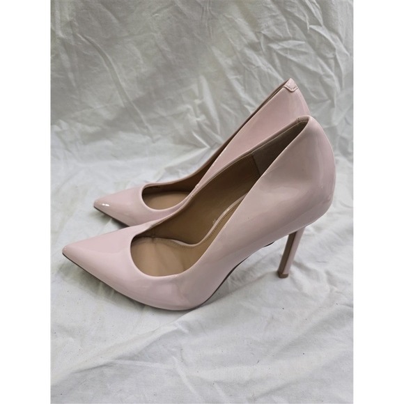 Express Shoes - NWOT Express 8 Classic Pointed Toe Patented Leather Pink Pumps 126016